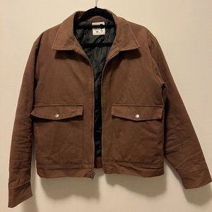 Landers Supply House Mechanics Jacket - Brown - Size Small